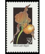 1992 29c Wildflowers: Yellow Lady's Slipper Scott 2673 Mint F/VF NH - $1.89