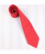Kent &amp; Curwen,Men&#39;s, 100% Silk Tie,Red/White Polka Dot,Made in England 5... - $68.31 CAD