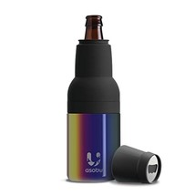 asobu Frosty Beer 2 Go Vacuum Insulated Double Walled Stainless Steel Beer Can a - £55.65 GBP