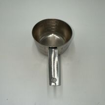 Vintage Foley Stainless Steel 1 Cup Measuring Cup w/ Metric &amp; US Markings - $12.79