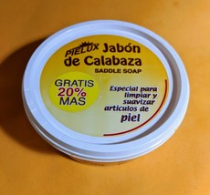 NEW Natural Pumpkin Saddle Soap Cleaner/Conditioner-Jabon De Calabaz 250... - $263.31 MXN