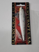 Lucky Craft Gunfish 115 F Walking Topwater Lures CRACK BLACK - $16.24