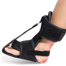 Plantar Fasciitis Foot Splint, Day &amp; Overnight Cushioned Adjustable Brac... - $15.83