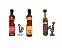 3x Portugal Hot Sauce Piri Piri w/ Olive Oil Gallo &amp; Extra Strong &amp; Calv... - $34.29 CAD
