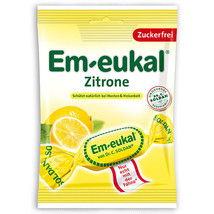 Dr.C.Soldan Em-Eukal Throat Lozenges: Lemon -75g-Made In Germany-FREE Shipping - £6.32 GBP