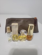 Lot of 3 Vtg Estee Lauder Eau De Parfum Mini Travel Size Spray + Pouch +... - $38.00