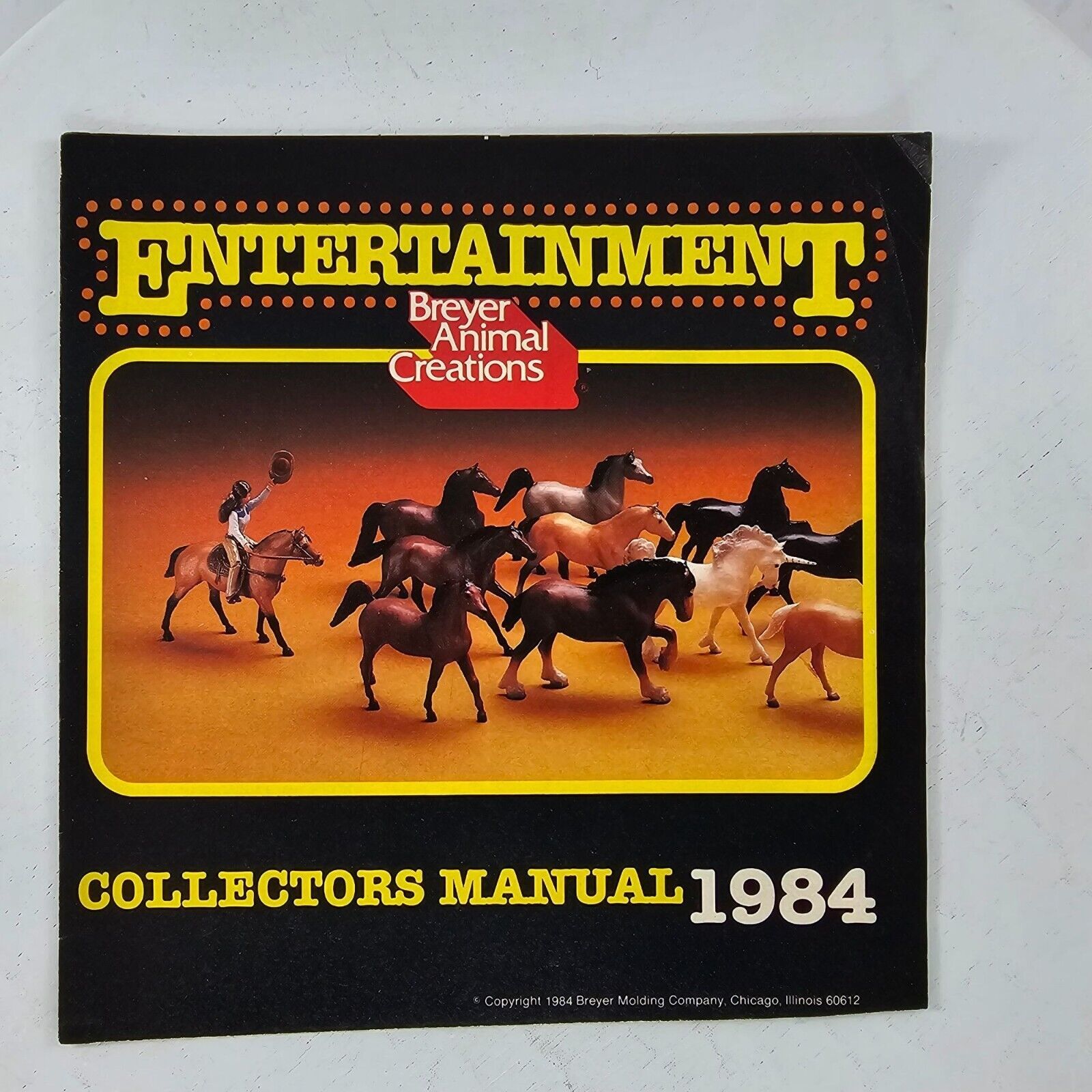 Breyer Model Horse Catalog Collector's Manual 1984 Entertainment - $6.99