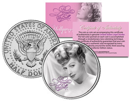 Lucille Ball &quot;I Love Lucy Elegant&quot; JFK Kennedy Half Dollar US Coin *Lice... - £6.71 GBP