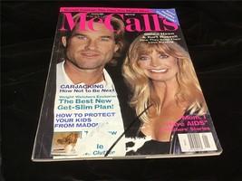 McCall&#39;s Magazine January 1993 Kurt Russell &amp; Goldie Hawn Compromised Cover - $10.00