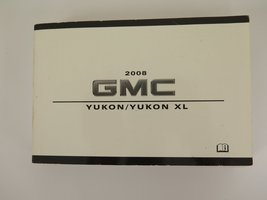 2008 GMC Yukon/Yukon XL Owners Manual Book [Paperback] GMC - £24.55 GBP