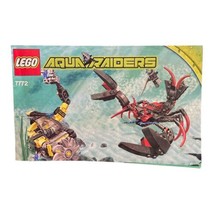 LEGO Aqua Raiders 7772 Lobster Strike Instruction Manual ONLY - £4.68 GBP