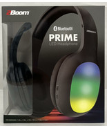 2Boom Bluetooth Prime LED Headphone Black HPBT295K New - $15.00