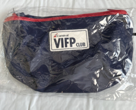 Carnival VIFP Club Fanny Pack Blue Past Guest Gift Zip - £10.99 GBP