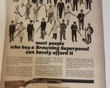 1967 Browning Superposed Vintage Print Ad Advertisement pa13 - £4.73 GBP