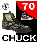 CONVERSE CHUCK TAYLOR 70 "ALL STAR" HI BLOCK CAMO SURPLUS HIKER BOOT ZIP... - $49.99+