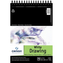 Canson Artist Series Drawing Paper, Wirebound Pad, 9x12 inches, 24 Sheet... - £14.15 GBP
