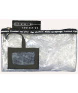 STUDIO DIRECT PURSE TRAVEL MAKEUP COSMETIC CARRYING CASE BAG CLEAR W MIR... - £5.25 GBP