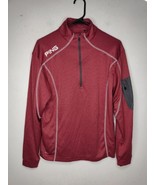 PING Women’s 1/4 Zip Golf Pullover Size Small Sensor Cool Heathered Red  - £20.38 GBP