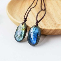 Labradorite Pendant Necklace - $65.42 CAD