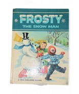 Frosty The Snow Man Vintage Big Golden Book 1951 Hardcover Classic Child... - $26.81 CAD