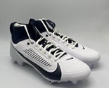 Nike Vapor Edge Pro 2 Navy/White Football Cleats FJ1581-140 Men&#39;s Size 10 - $119.95