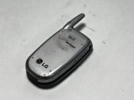 LG VX5300 - Silver and Gray ( Verizon ) Cellular Flip Phone UNTESTED - £7.77 GBP