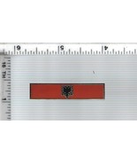 Emergency Medical Service (EMS) Albania Flag Citation Bar (Clutch back) - $12.16