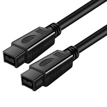 Ieee 1394B Firewire 800 Cable 6Ft 9 Pin To 9Pin Male To Male Cable For M... - £14.15 GBP