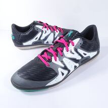 Adidas Girls Youth 6 Buty Piłkarskie Halowe Sneakers Black Pink S78183 L... - $10.79