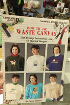 How To Use Waste Canvas (Leisure Arts Leaflet 2028) - £4.72 GBP