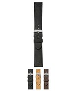 Morellato Bernini Genuine Nubuck Leather Watch Strap - Black - 18mm - Ch... - $58.74 CAD