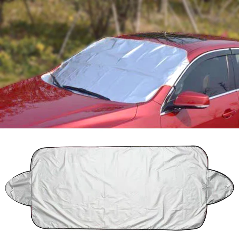 1Pc Car Windshield Protector Anti-falling leaves Sun Shade Dust Frost Freezing - £10.57 GBP