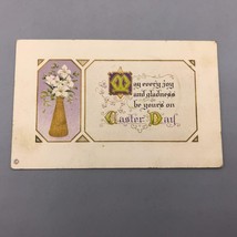Antique Easter Greeting Unused Postcard ca. 1910 - £35.75 GBP