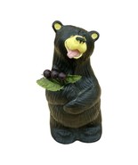 Big Sky Carvers Bearfoots Huck Bear by Jeff Fleming 7.5&quot; Holds Flag - $507.86 MXN