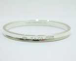 Small Tiffany &amp; Co 1837 Oval Bangle Bracelet in Sterling Silver FREE Shi... - £276.67 GBP