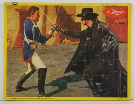 Zorro Walt Disney Productions Vintage Jaymar no. 2311 Tray Puzzle USA Sealed  - £15.94 GBP
