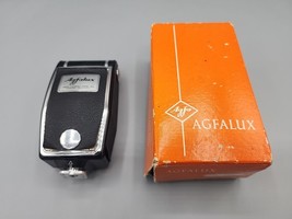 Agfalux AGFA Camera Werk Flash AG Munchen Germany Camera Flash w/Box UNT... - £7.63 GBP