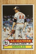 Jim Palmer 1979 Topps Baseball Card AL All Star #340 Baltimore Orioles - $4.94