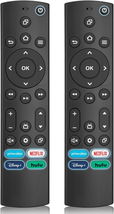 (Pack of 2) Replacement Remote for Insignia/Toshiba/Pioneer Smart Tvs Co... - £15.11 GBP