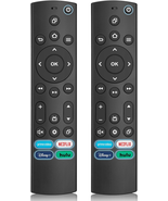 (Pack of 2) Replacement Remote for Insignia/Toshiba/Pioneer Smart Tvs Co... - £14.93 GBP