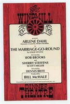 Windmill Dinner Theatre Program Arlene Dahl The Marriage Go Round Addiso... - $17.82