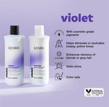 Kenra Violet Shampoo, 33.8 Oz. image 2