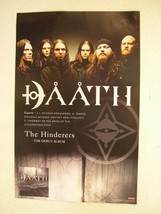 Daath Promo Poster Band Shot 2 Pages Of The Hinderers Dath-
show origina... - $9.01