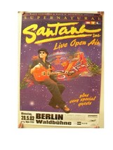 Carlos Santana Concert Tour Poster 2002 German - $89.99