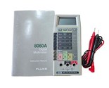 Fluke 8060A True RMS Multimeter with Manual &amp; Probes Tested Working - $95.00