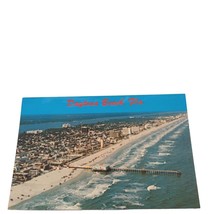 Postcard Daytona Beach Florida Aerial View Chrome Unposted - £5.41 GBP