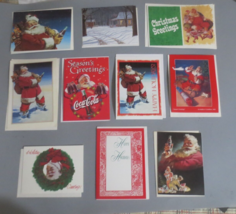 Ten Different Coca-Cola Christmas Cards with Envelopes - $14.85