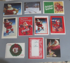 Ten Different Coca-Cola Christmas Cards with Envelopes - £11.82 GBP