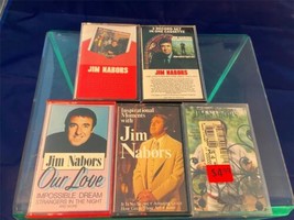 Jim Nabors Lot of 5 Vintage Cassette Cartridge Tapes Untested Inspirational Love - £10.93 GBP