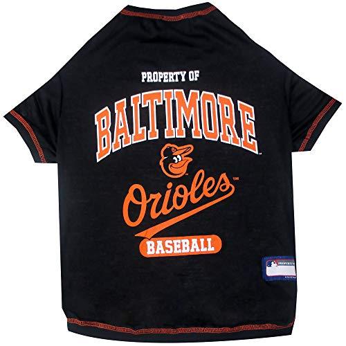 Pets First MLB Baltimore Orioles Pet Tee Shirt, Large - £17.01 GBP